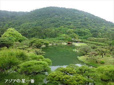 20160511 讃岐うどん　栗林公園4