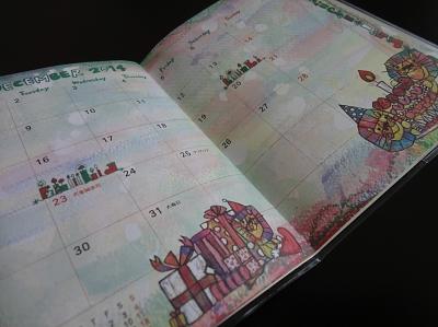 2014年 手帳 かおかおパンダ CD-263-KP