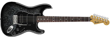 FSR Black Paisley Stratocaster HSS