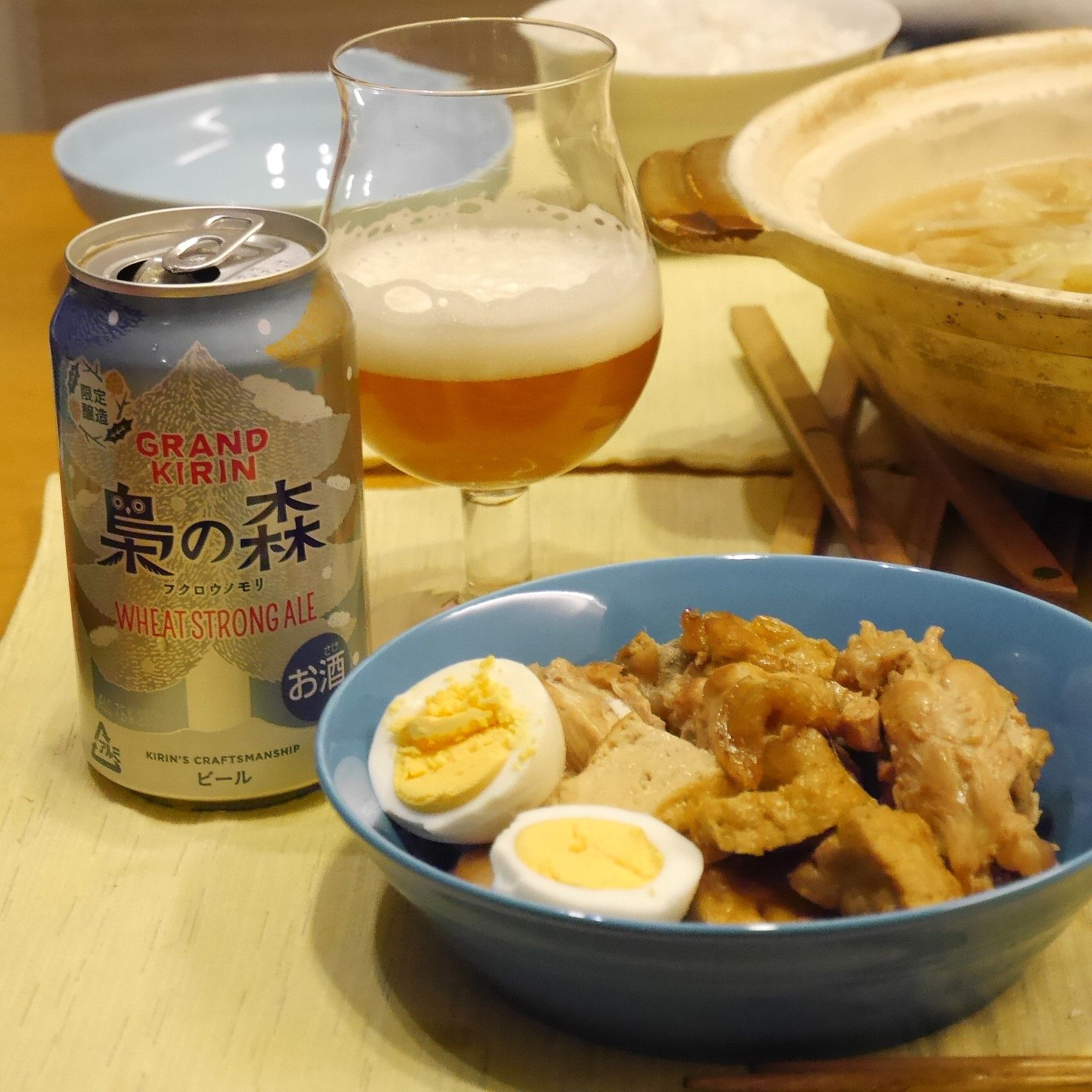 ビールと手羽元のさっぱり煮