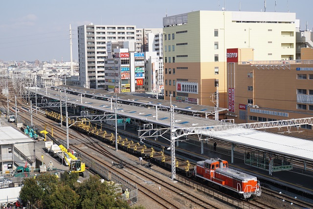 DE10 1685牽引 田端チキ工臨 & DE10 1571牽引 宇都宮ロングチキ工臨5