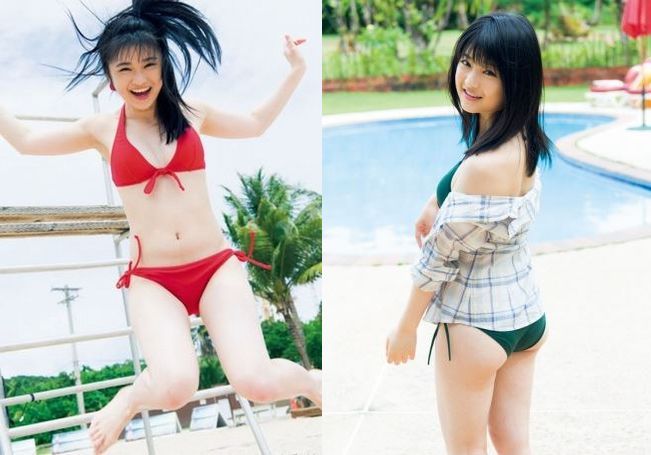 石橋蛍　水着 SUPER☆GiRLS 石橋蛍】スパガ・石橋蛍、初ソログラビアで弾ける笑顔とビキニ姿: 芸能ＮＥＷＳ