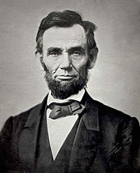 【Abraham Lincoln(1863年撮影)】 20170624.jpg