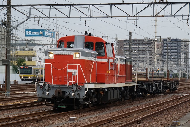 DE10 1697牽引 木下ホキ工臨返却  & DE10 1752牽引 宇都宮チキ工臨6