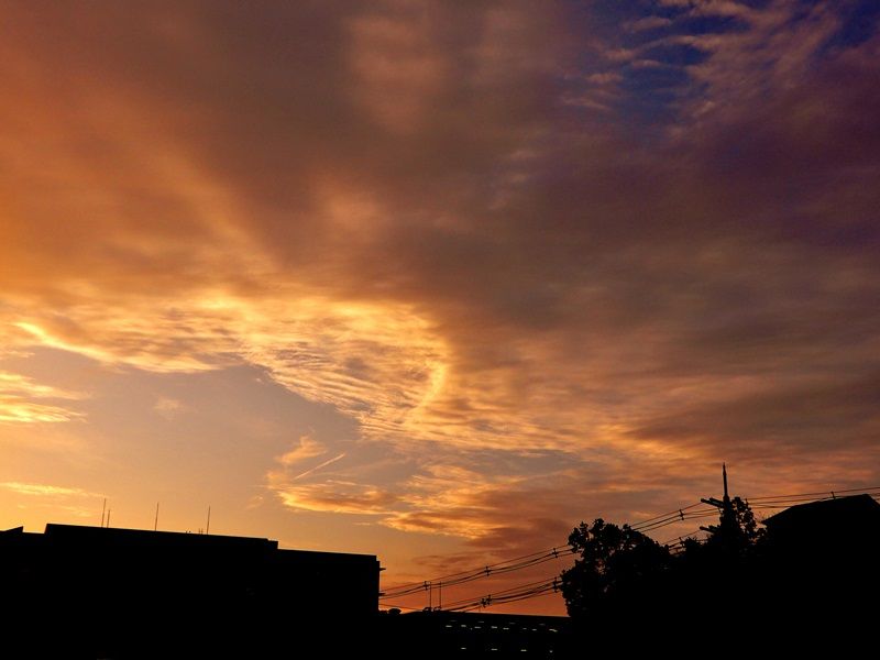 夕暮れ2