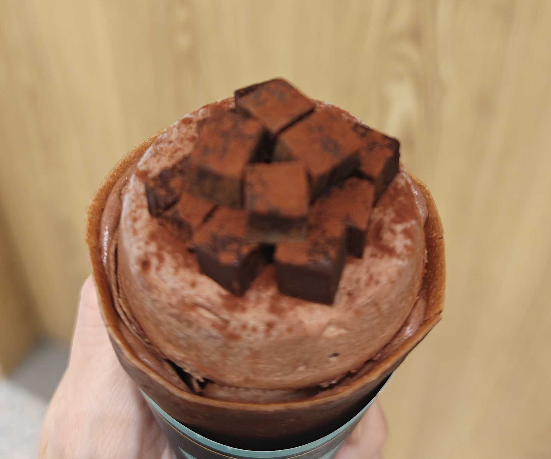 ゴディバクレープ ららぽーと東京ベイ　ガトー生ショコラブリュレクレープ