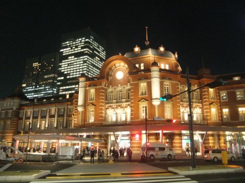 東京駅夜景２