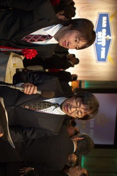 インタビュー中