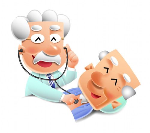 お年寄り健康診断 お年寄りと医者 イラスト Noguchi S Worldへようこそ 楽天ブログ