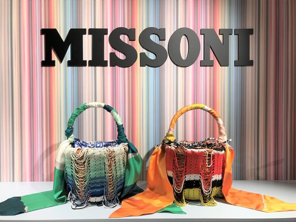 定価10.2万 ミッソーニ MISSONI クリアバッグ ビッグトート