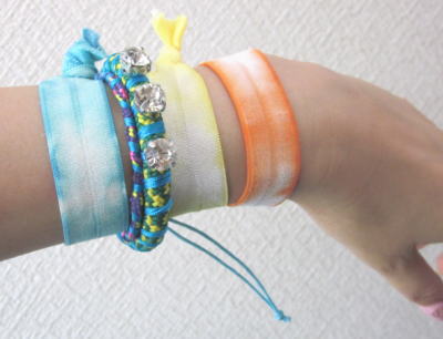 TWISTBAND タイダイ ヘアタイ 840円VIORO、AMERICAN RAG CIE2.JPG