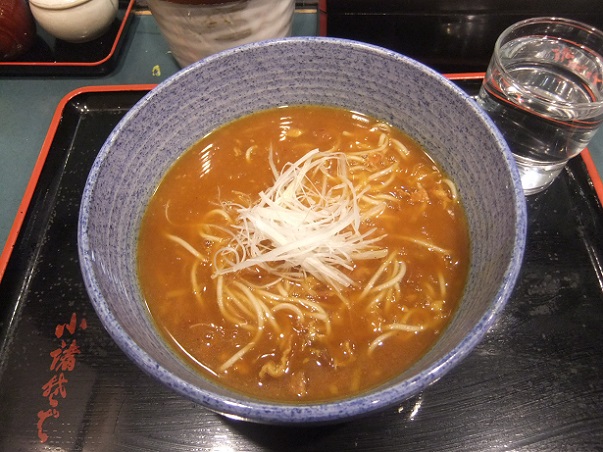 千住旭町・小諸そばのカレー南蛮そば１