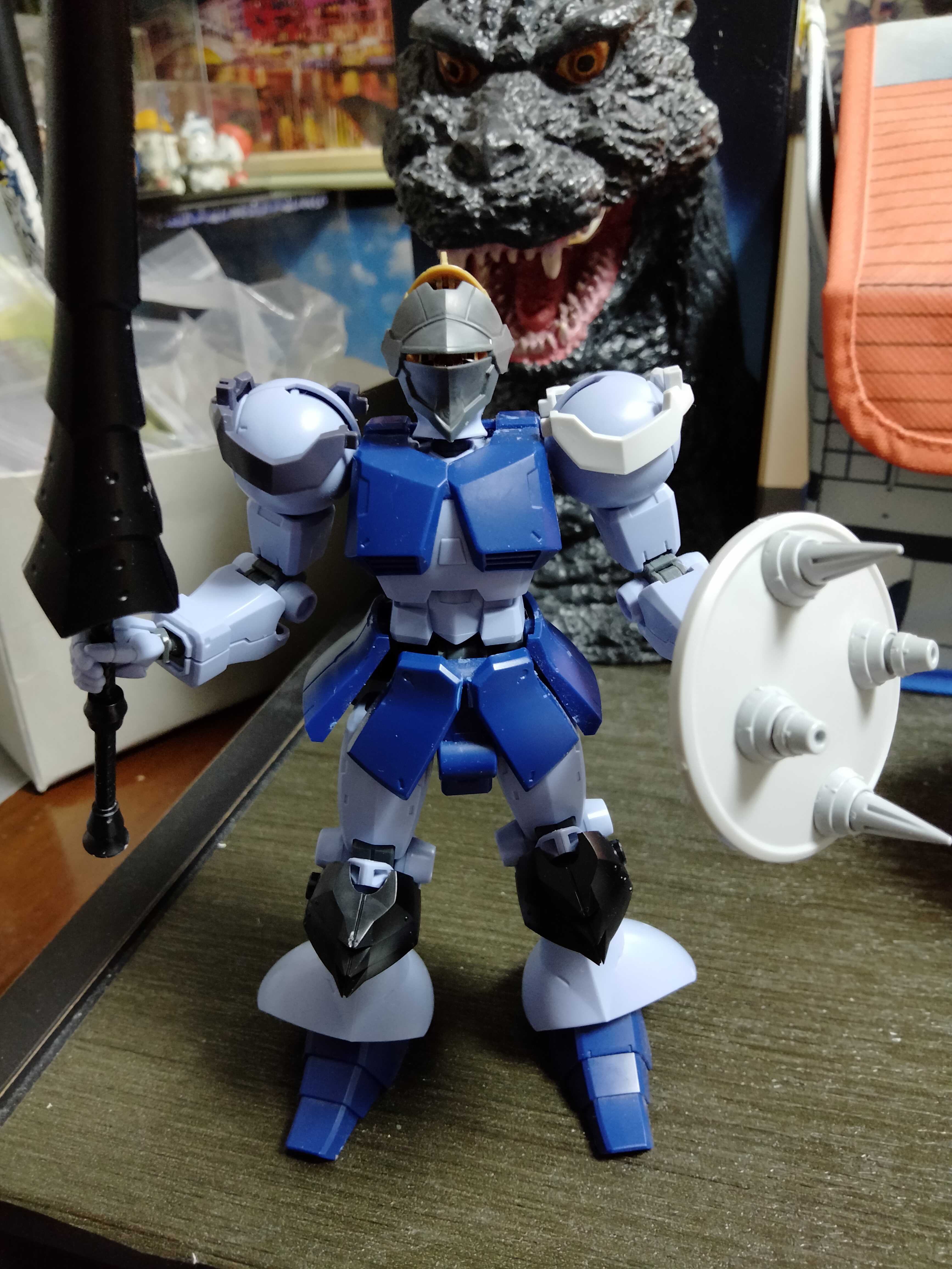 クンクン様　製作依頼　エグザベギャン 量産型ギャン　軽キャノン　全塗装 完成品 写真 2/18枚】機動戦士Gundam GQuuuuuuX：HG 軽キャノン