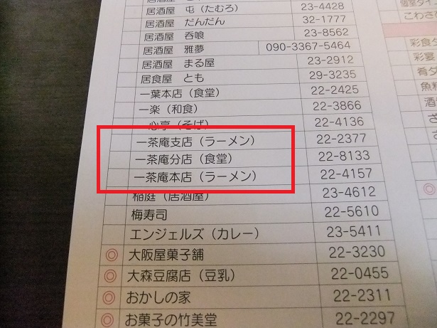 新庄まちなか食べ歩きマップ2