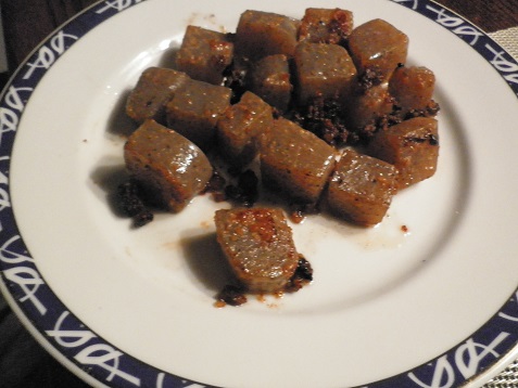 手料理140511蒟蒻味噌炒め