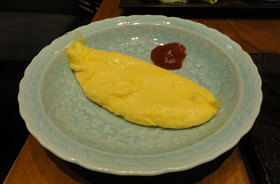 三井ガーデンホテル大阪プレミア朝食オムレツ