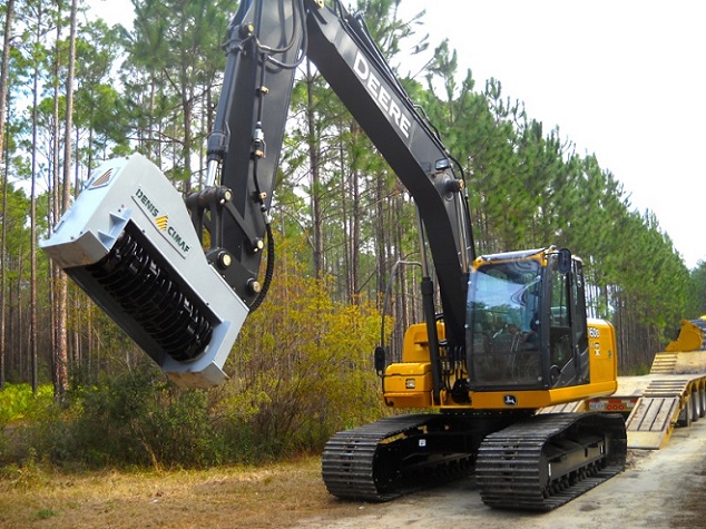 Excavator mulchers　重機