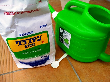 今年最後のクラピアの刈り込み5