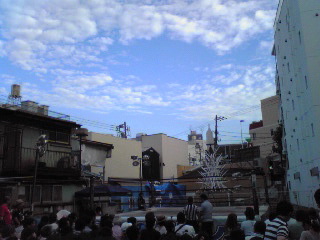 六角橋商店街プロレス2012・開始前