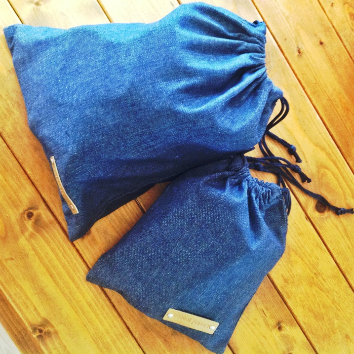 ダイソーで購入したデニム地巾着の使い道 | Plus1.Minus2の暮らし - 楽天ブログ