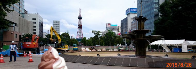 ８／２６大通公園.jpg