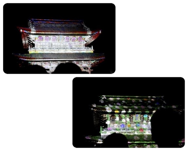 総持寺祖院-7 プロジェクションマッピング-1 15.9.22　19：52