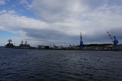 横須賀軍港米軍側