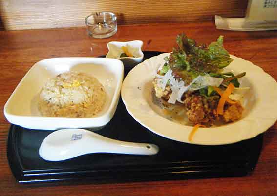 紅龍の「焼き飯」と「から揚げ」♪
