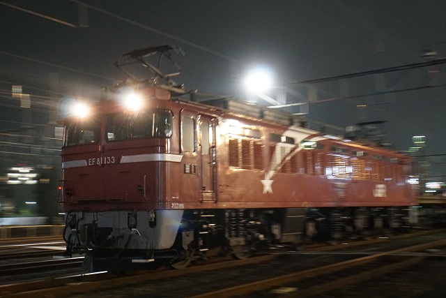 EF81 134牽引 ヤマ231系 郡山出場 & EF64 1030牽引 E127系 長野出場7
