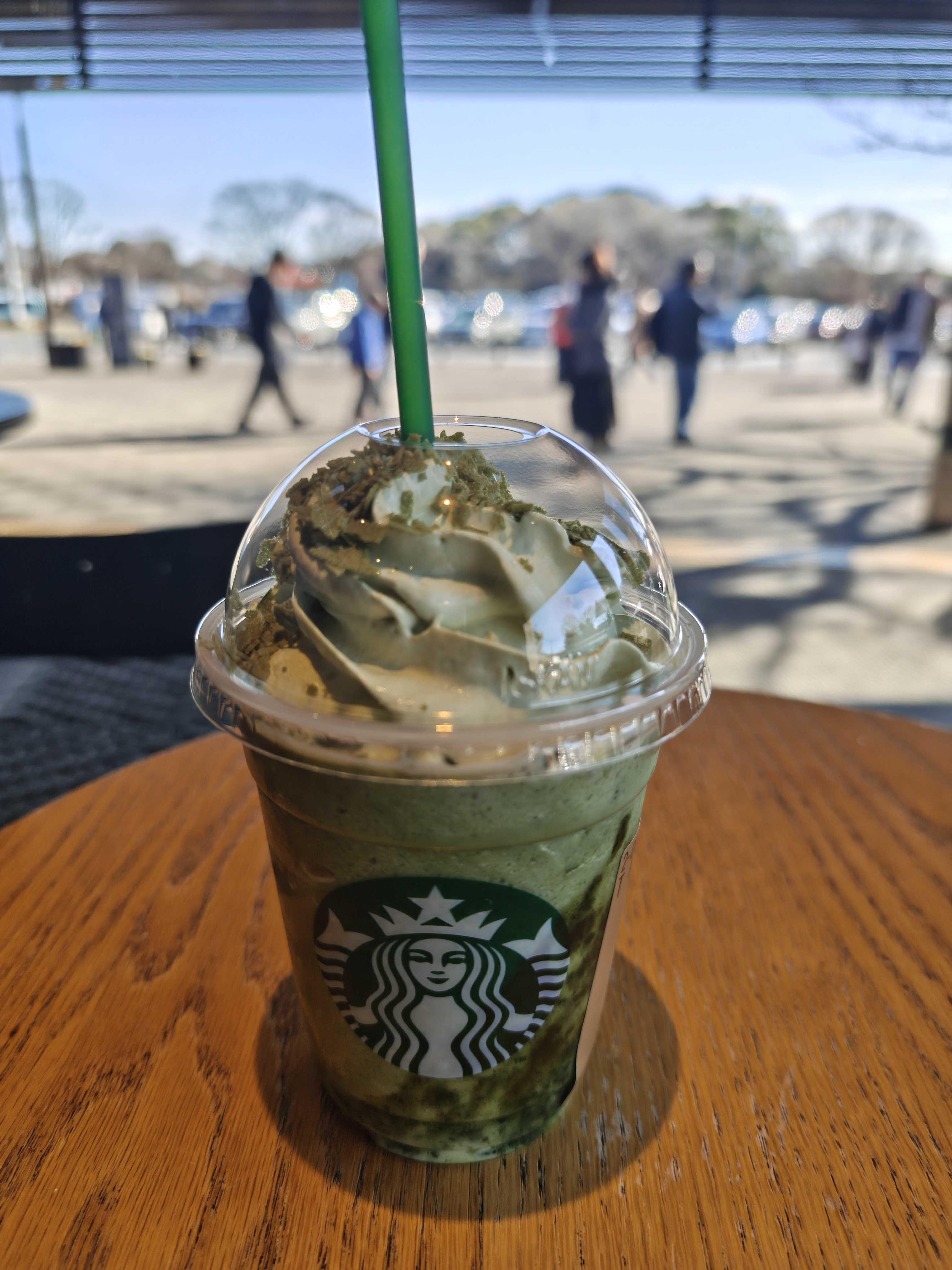 スターバックス コーヒー 友部サービスエリア（下り線）店　玉露抹茶フラペチーノ