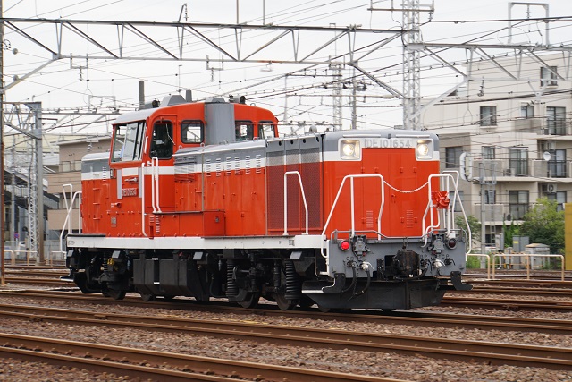 EF64 37牽引 西条ロングチキ工臨 空返却 & DE10 1654交検7