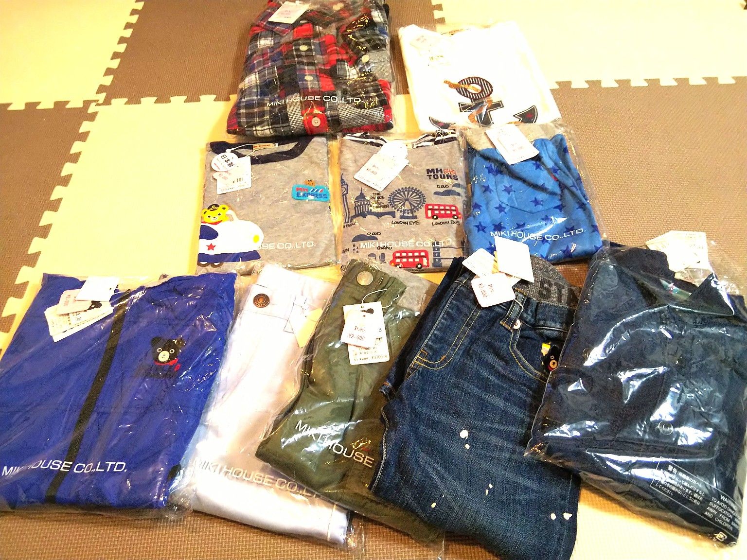 ミキハウスランド幕張19春 戦利品 らぶぽてとのブログ 楽天ブログ