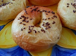 亜麻トッピングなBAGEL