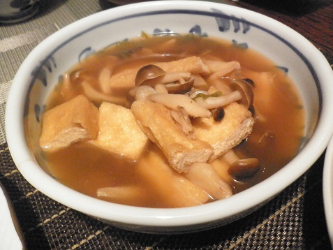 キノコとアサリの煮物