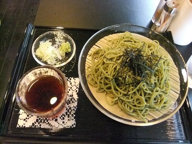 SOBA UDON わ@本郷三丁目の煎茶そば１