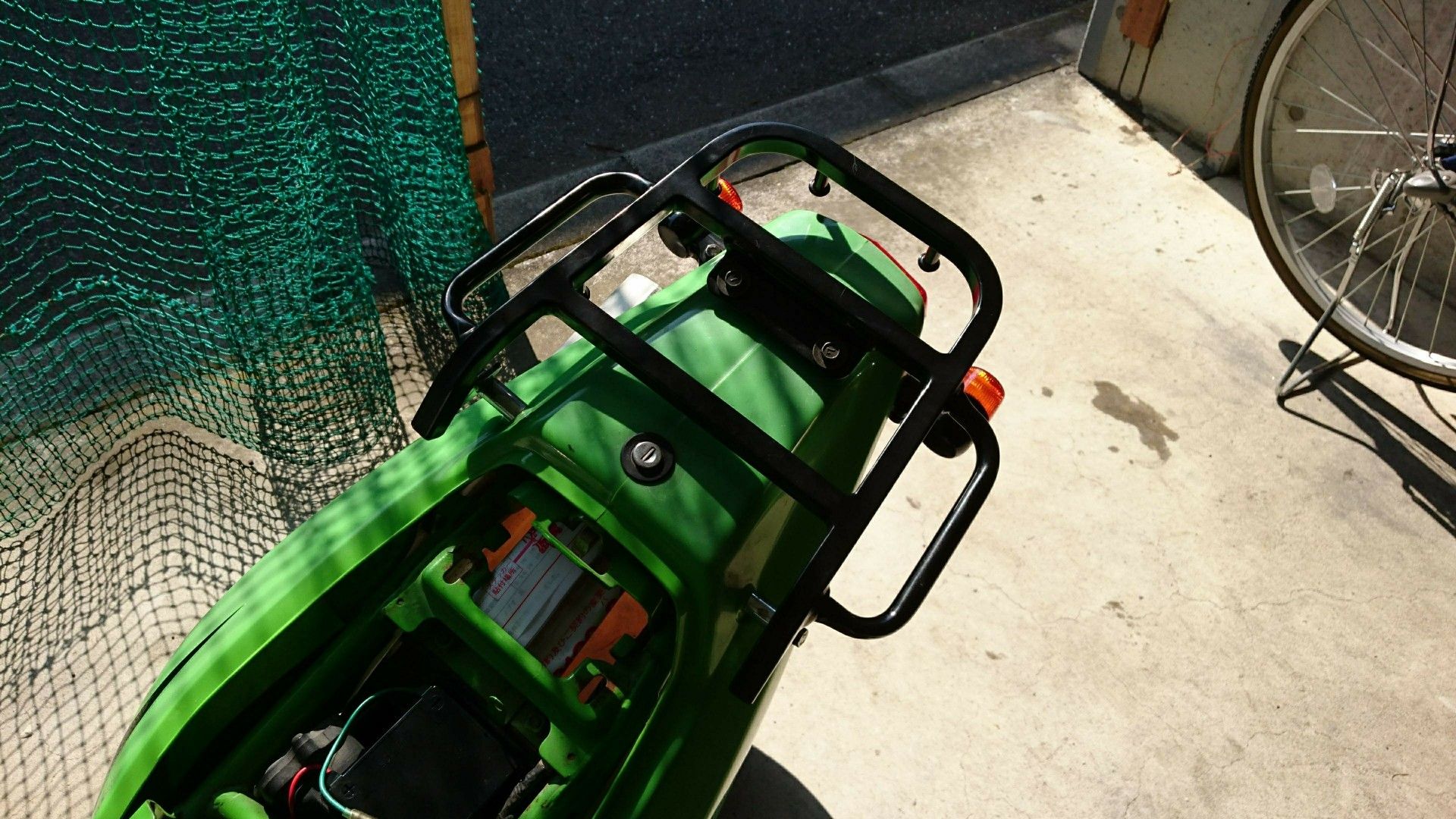 ksr80用　リヤキャリア！！※車体は付属しません。 ksr80用 リヤキャリア！！※車体は付属しません。 kenweiiリア