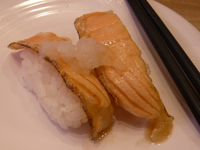 薄いサーモン