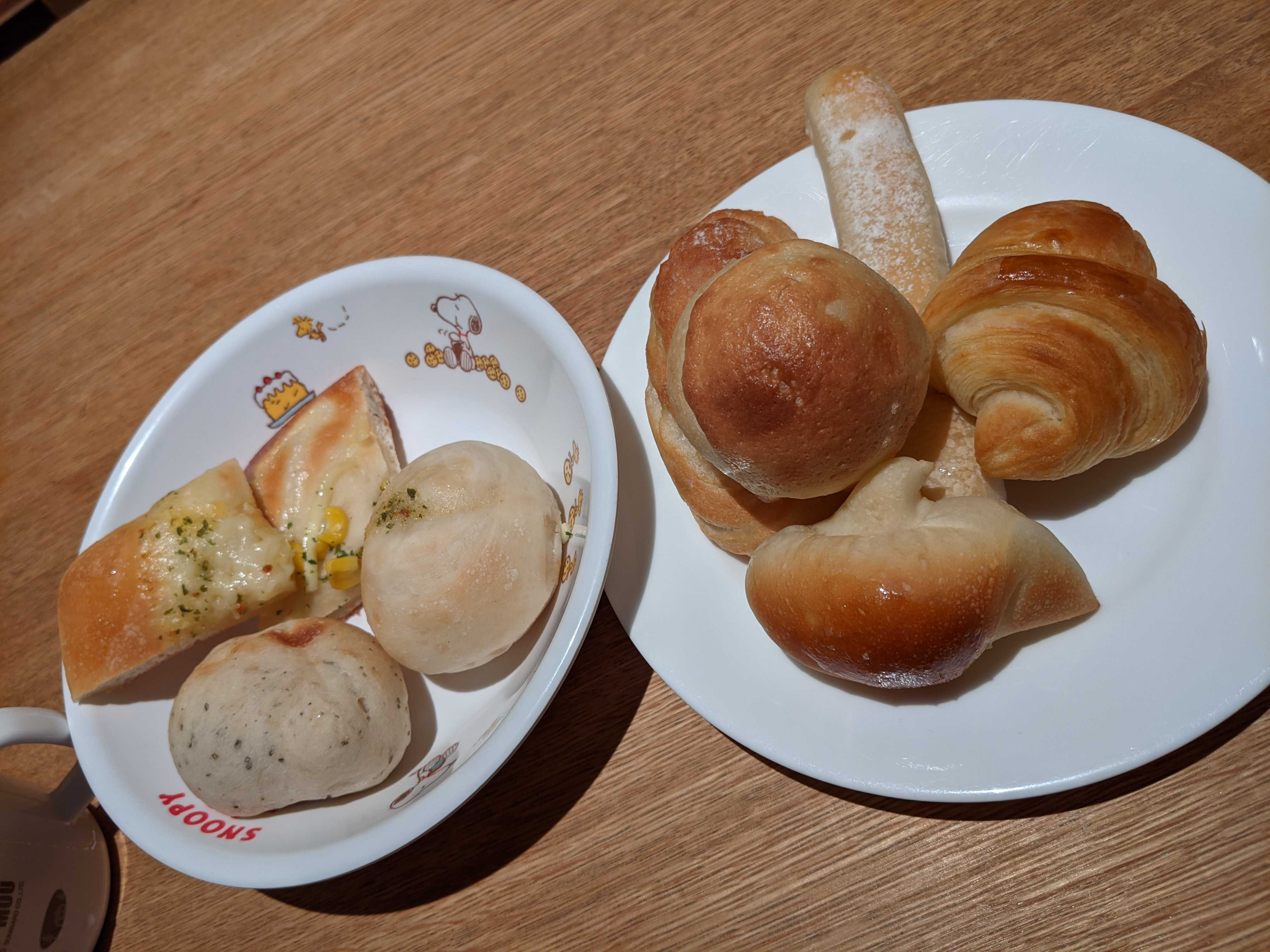 千葉県習志野市　鎌倉パスタ モリシア津田沼店　赤ちゃん連れランチ　パン食べ放題