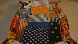 トレーにコースター