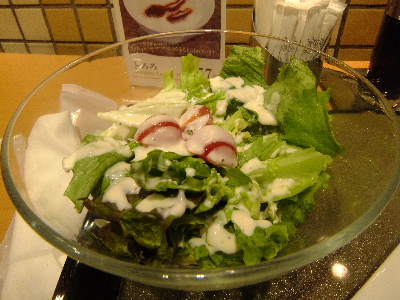 伊達の牛タン　サラダ
