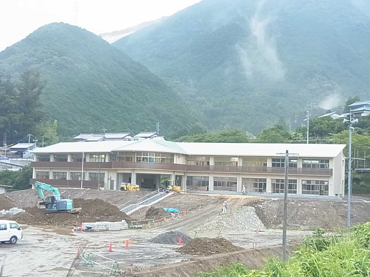昔なつかしい賀田風景 輪内中学校建設 6 71 | 尾鷲市賀田町とちもちのブログ - 楽天ブログ