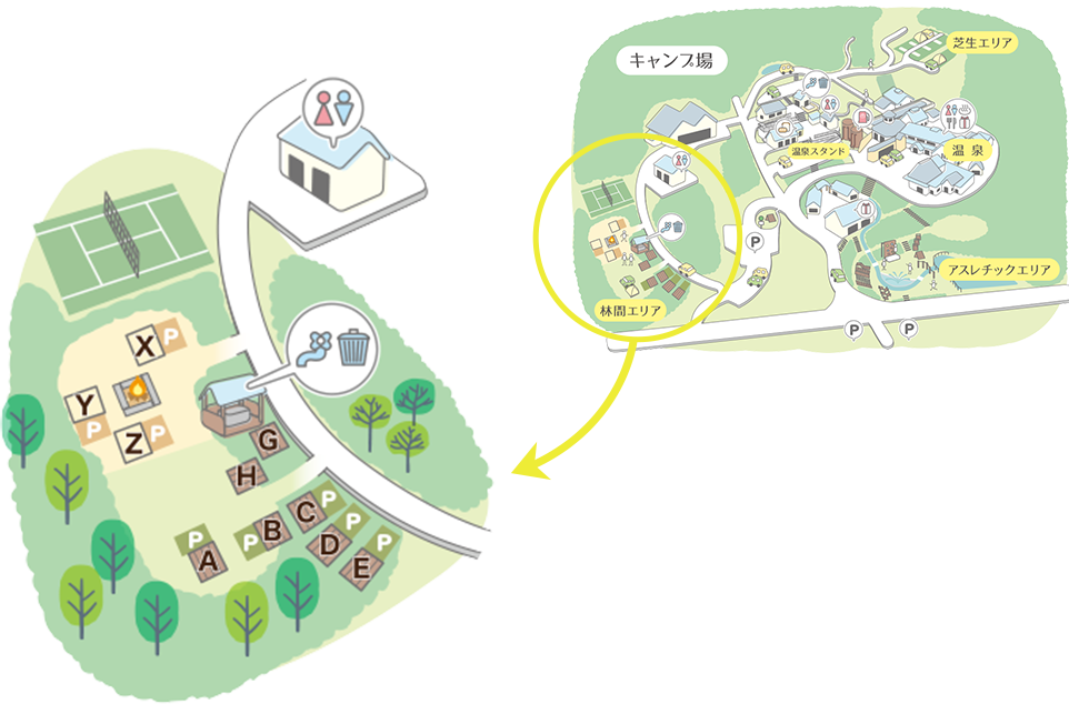 【夫婦でキャンプ】三重県伊賀市大山田温泉さるびのキャンプ場改めSOUZONE Spa Camp Field !? | まぁ夫婦の愉快な生活