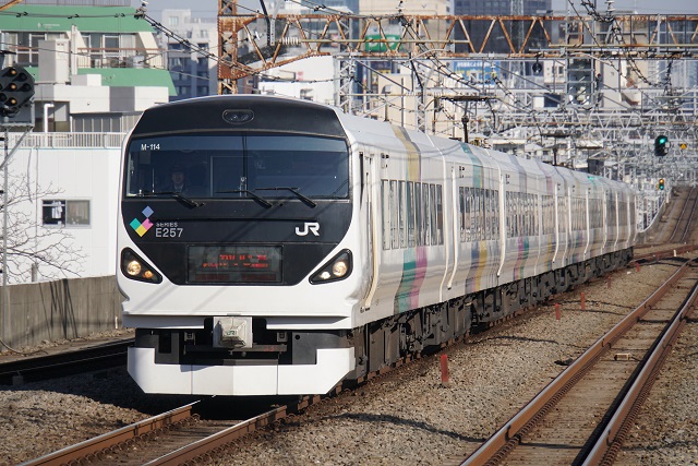 E351系 特急｢ス－パーあずさ｣ & コナン in 阿佐ヶ谷5