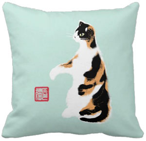 Zazzle新作・猫人形シリーズ