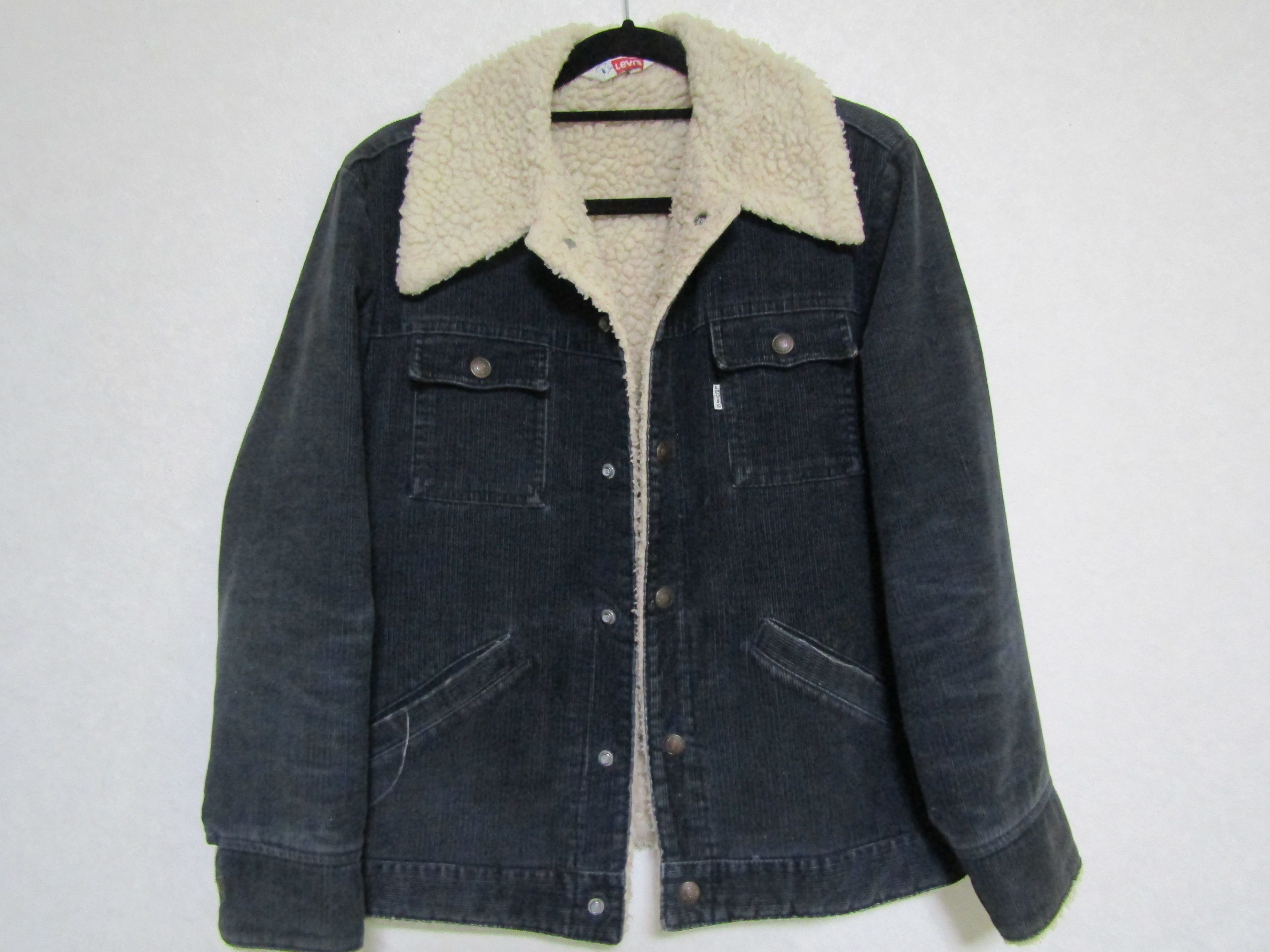 70s USA製 Levi's リーバイス 70725 ボアデニムジャケット - Gジャン