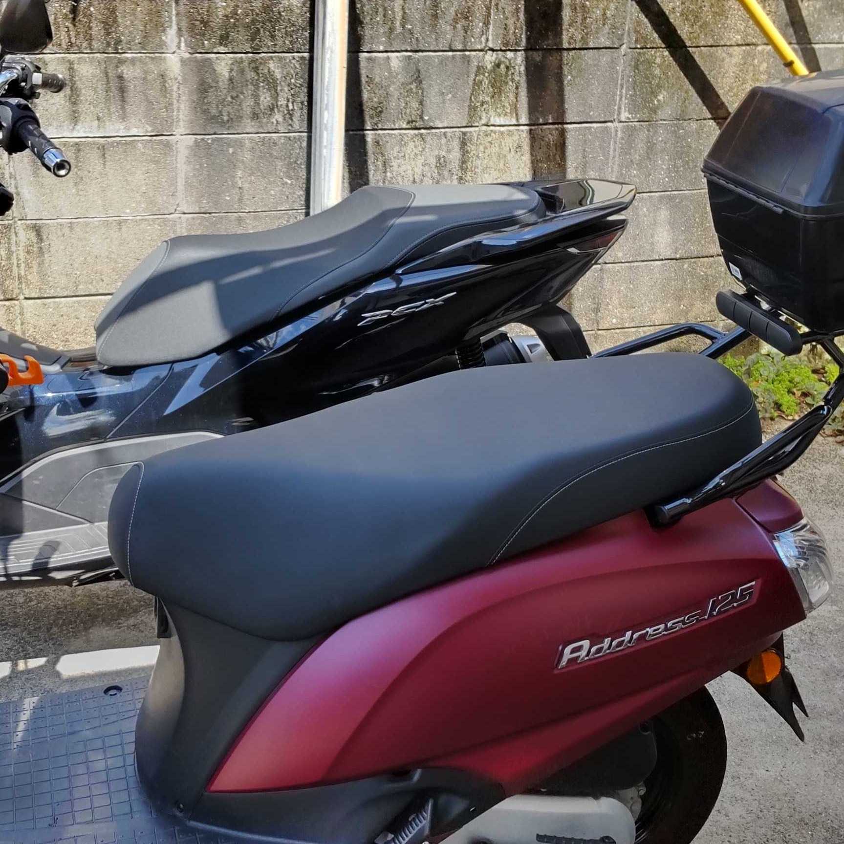 アドレスgとPCXと交換希望です Checking whether the old PCX parts can be attached to the new PCX