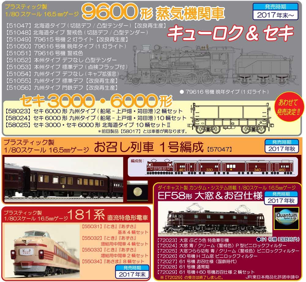 超特価人気天賞堂　セキ3000・セキ6000　北海道タイプ　10両セット　NO.58017 貨物列車