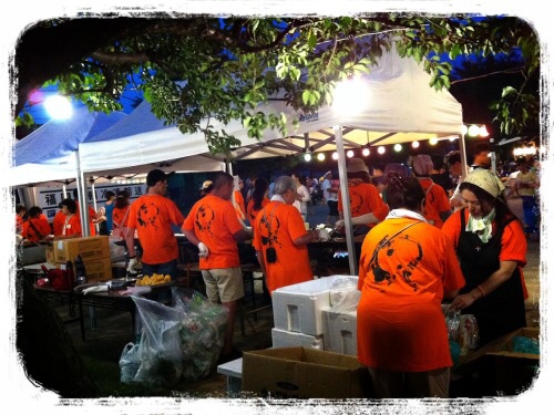 夏祭り2014揃いのTシャツ