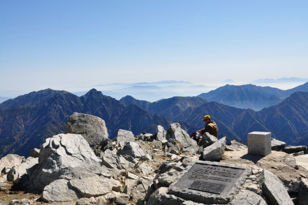 立山頂上