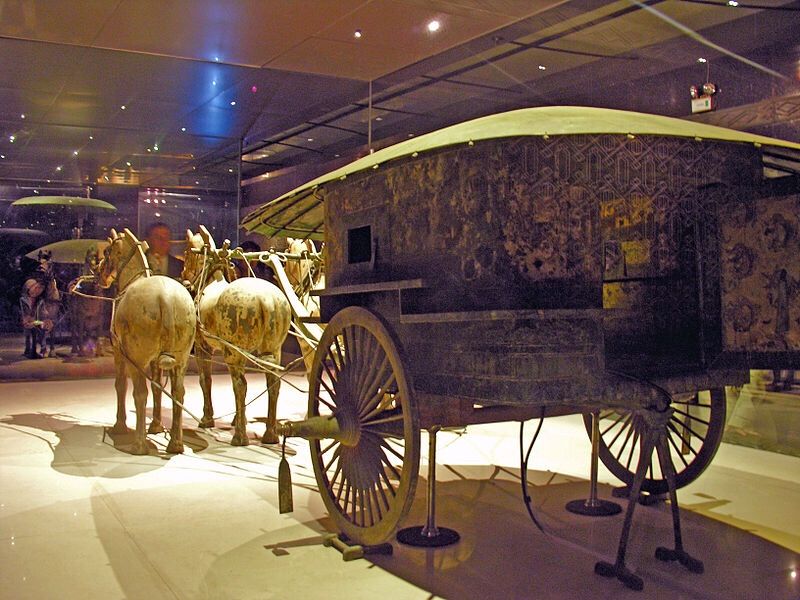 クアドリガ14:中国 始皇帝陵銅車馬(ネット美術旅行143) | 讃三堂